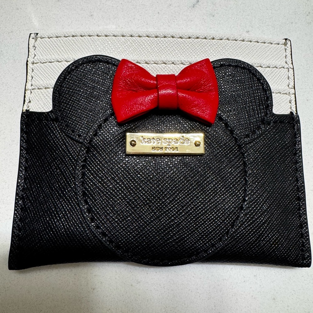 ♠️ Kate Spade New York X Minnie Mouse Card Case - RARE
